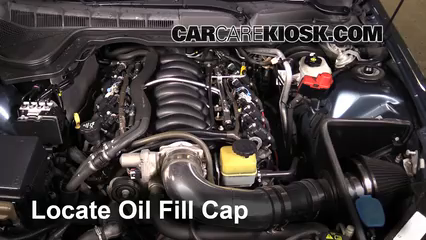 2009 Pontiac G8 GT 6.0L V8 Oil Add Oil